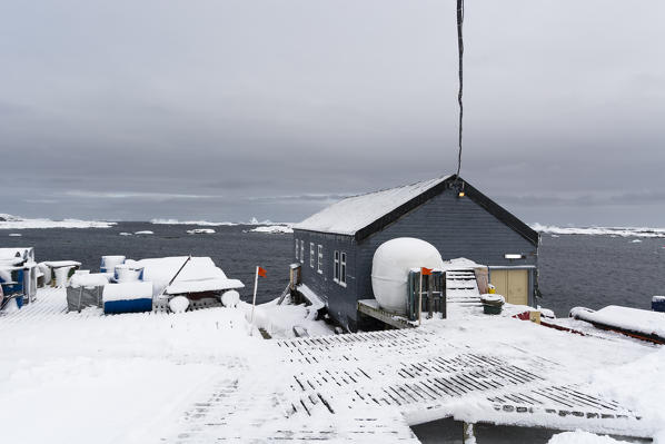 Vernadsky research base, Ukrainian Antarctic station at Marina Point on Galindez Island in the Argentine Islands, Antarctica.