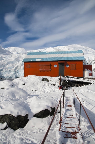 Almirante Brown Argentinian station,  Paradise Bay, Antarctica.