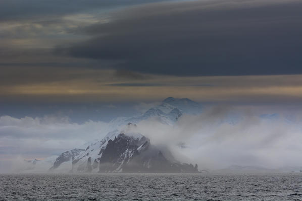 Greenwich Island, English strait, Antarctica.