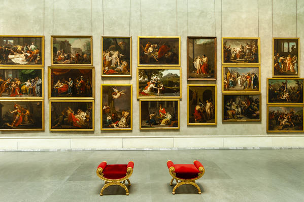 National Gallery in the Pilotta Palace, Parma, Emilia-Romagna, Italy.