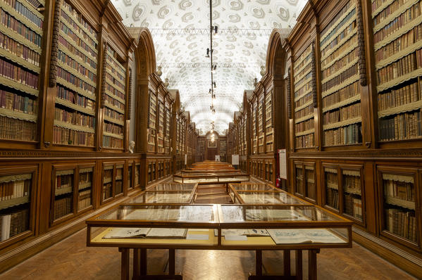 Biblioteca (Library) Palatina, Parma, Emilia-Romagna, Italy.