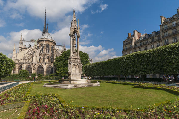 Notre Dame Cathedral, Paris, France.