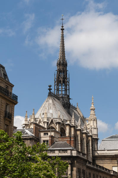 Sainte-Chapelle, Ile de la Cité, Paris, France.