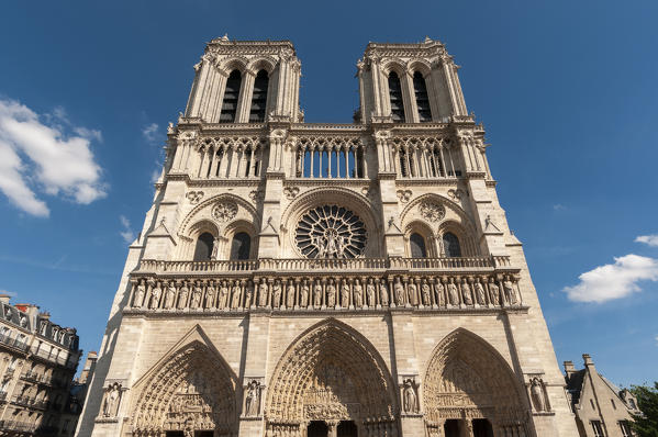 Notre Dame Cathedral, Paris, France.
