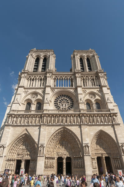 Notre Dame Cathedral, Paris, France.
