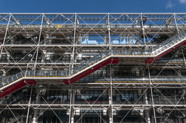 Centre Pompidou, Paris, France.