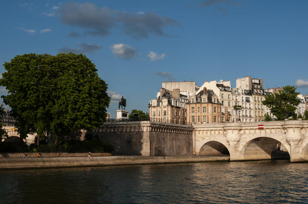 Ile de la Cite, Paris, France.