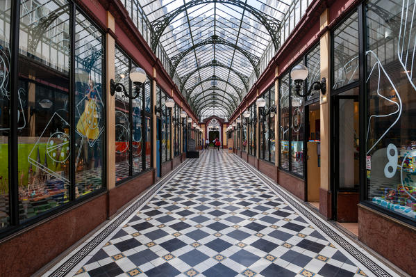 Passage des Princes, Paris, France.