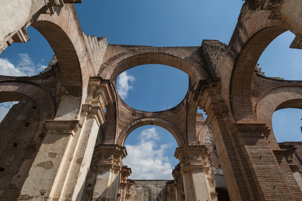 Old Cathedral of Antigua, Guatemala.