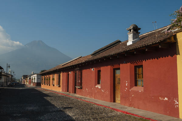 Colonial buildings, Antigua, Guatemala.
