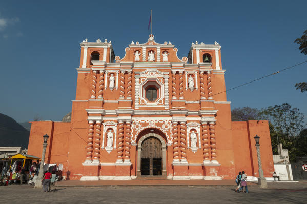 Jocotenango church near Antigua, Guatemala.