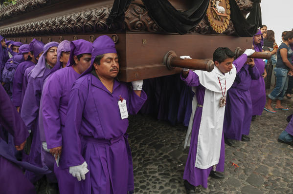 Holy Week Procession, Antigua, Guatemala.