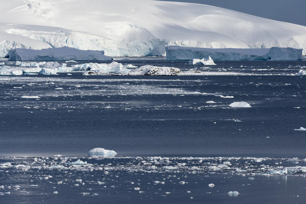 A view of Paradise Bay, Antarctica.