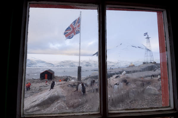 Antarctica, Antarctic Peninsula, Port Lockroy, British base.