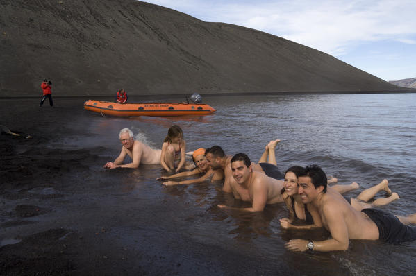 Antarctica, South Shetlands Islands, Deception Island. MR.
