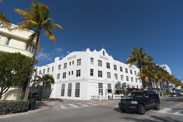 Ocean Drive, South Beach, Miami Beach, Florida, USA.