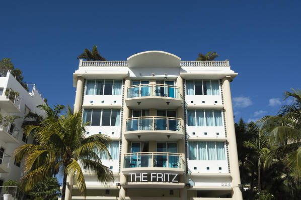Ocean Drive, South Beach, Miami Beach, Florida, USA.