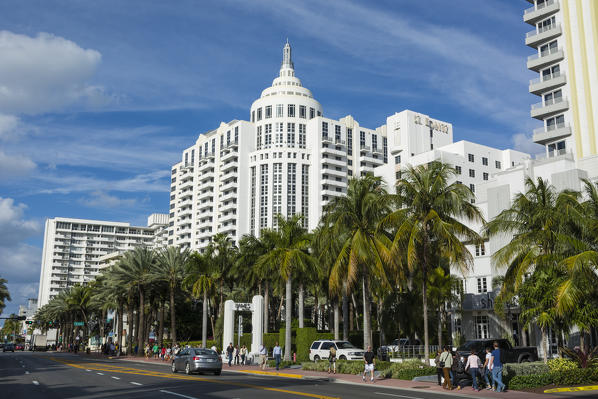 Loews Hotel, Collins avenue, South Beach, Miami Beach, Florida, USA.