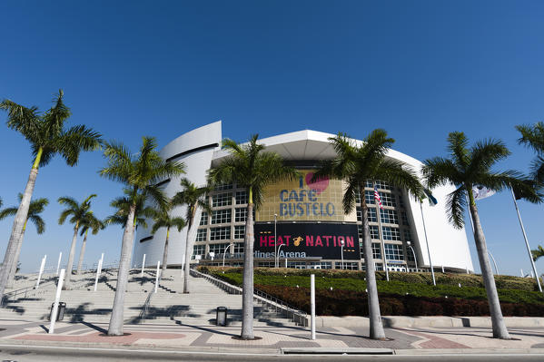 American Airlines Arena, Downtown Miami, Miami, Florida, USA.