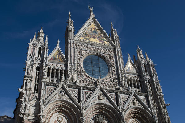 Duomo, the cathedral of Siena, Tuscany, Italy.