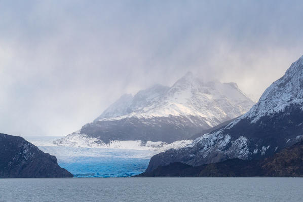 Southern America, Chile, Patagonia, Torres del Paine National Park: Grey Glacier