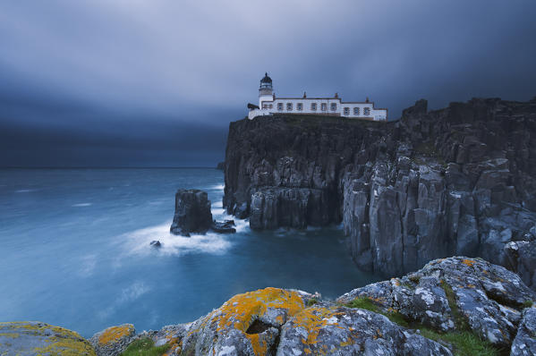 Europe, Scotland, Skye Island - Neist Point lighthouse