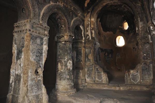 In Turkey, Kapadokia, you can see place where religious rites were practiced on a daily basis under the supervision of a preacher. This place is the Open Air Museum in Goreme where you can visit some of the churches of the time.