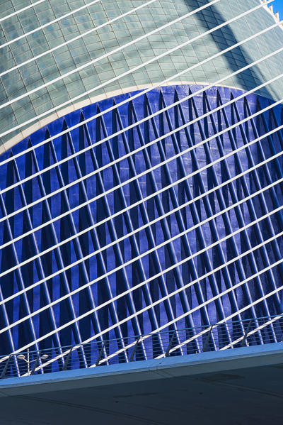 Spain, Valencia, Ciudad de las Artes y las Ciencias, Detail