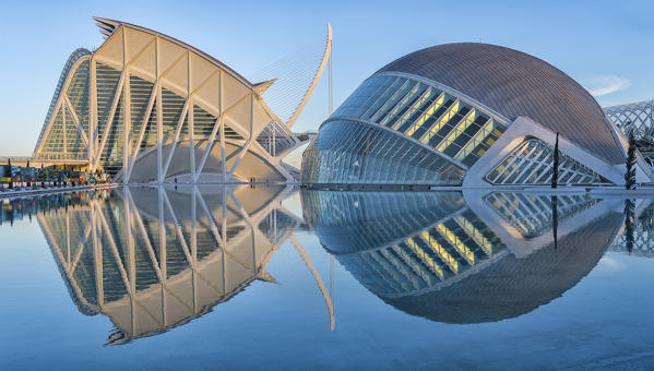 Spain, Valencia, City of Art And Science (Calatrava)