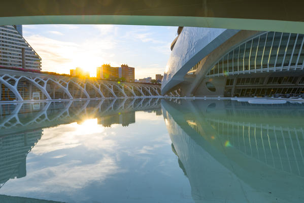Spain, Valencia, City of Art And Science (Calatrava)