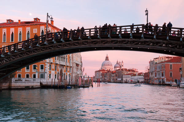 Bridge Academy at sunset,Venice,italy