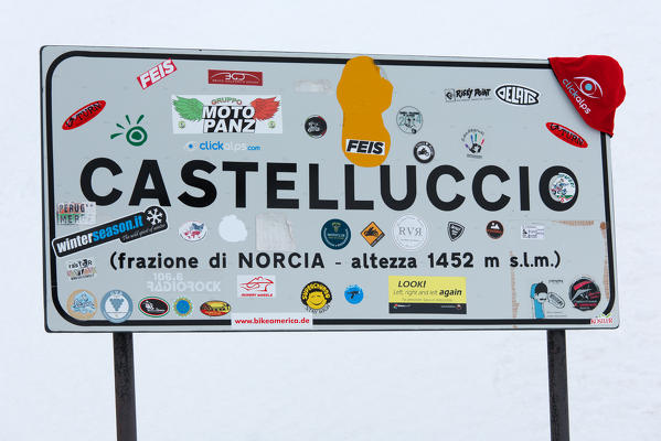 Europe,Italy,Umbria, Perugia district
Castelluccio of Norcia