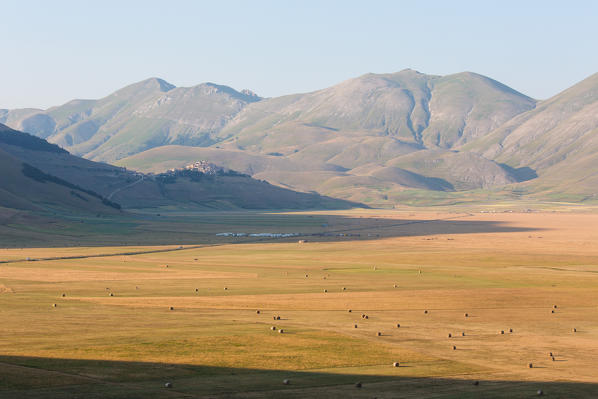 Europe, Italy,Umbria,Perugia district,Castelluccio of Norcia. Flower period.