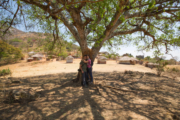 Africa,Malawi,Lilongwe district, Nzama village.
Typical village 