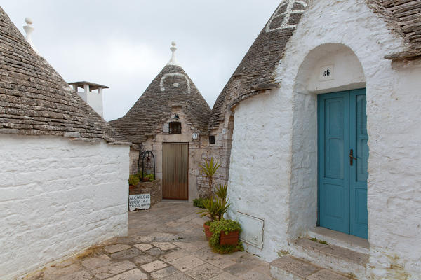 Europe,Italy,Puglia,Bari district.
Alberobello