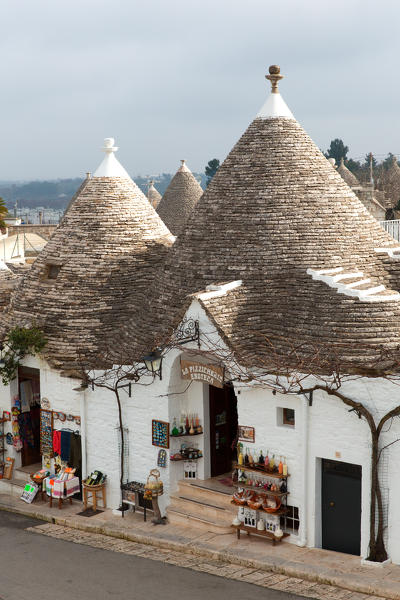 Europe,Italy,Puglia,Bari district.
Alberobello