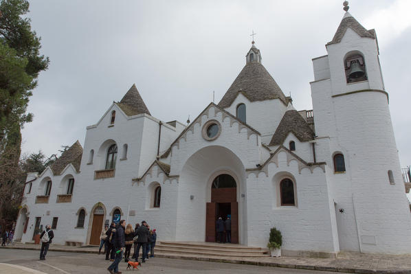 Europe,Italy,Puglia,Bari district.
Alberobello