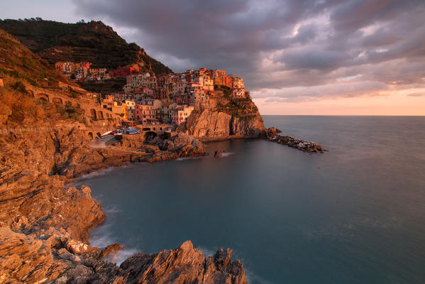 Europe,Italy,Liguria,Cinque Terre, La Spezia district.
Manarola 