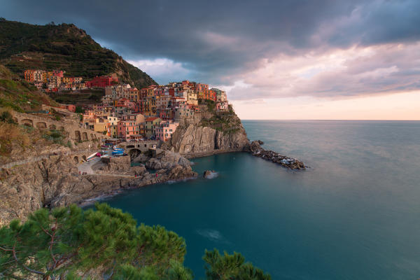 Europe,Italy,Liguria,Cinque Terre, La Spezia district.
Manarola 