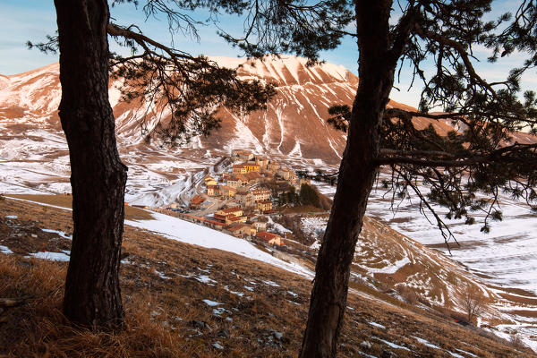 Europe,Italy,Perugia district,Castelluccio of Norcia.