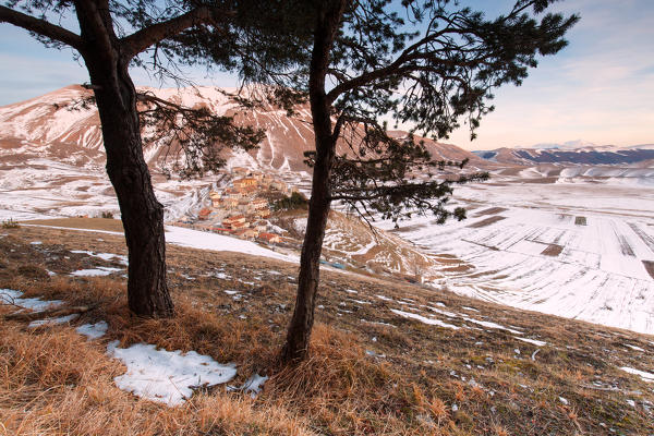 Europe,Italy,Perugia district,Castelluccio of Norcia.