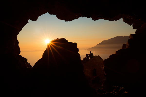 Europe,italy,Campania,Salerno district.
Amalfi coast at sunset 