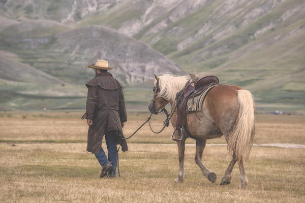 Europe,Italy,Umbria,Perugia district, Castelluccio di Norcia 
Sibillini Ranch 