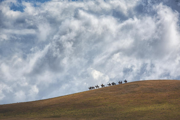Europe,Italy,Umbria,Perugia district, Castelluccio di Norcia 
Sibillini Ranch 