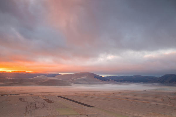 Europe,Italy,Umbria,Perugia district,Sibillini National park.
