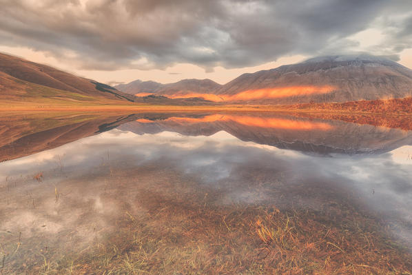 Europe,Italy,Umbria,Perugia district,Sibillini National park.
