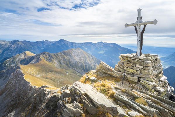 Mont Crabun, Lys Valley, Aosta Valley, Italian alps, Italy