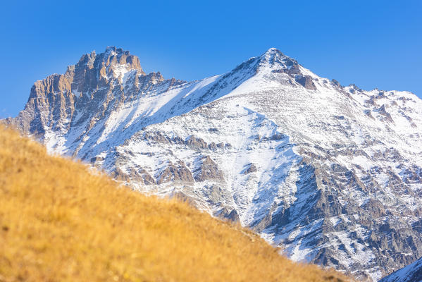 Grivola and Punta Bianca, Valsavarenche, Gran Paradiso National Park, Aosta Valley, Italian alps, Italy