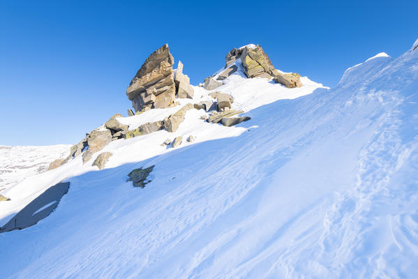 Colle di Nel, Orco valley, Gran Paradiso National Park, province of Turin, Piedmont, Italian alps, Italy