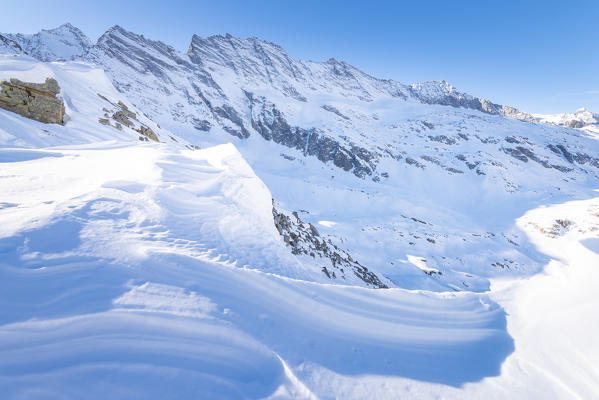 Levanne seen from Colle di Nel, Orco valley, Gran Paradiso National Park, province of Turin, Piedmont, Italian alps, Italy